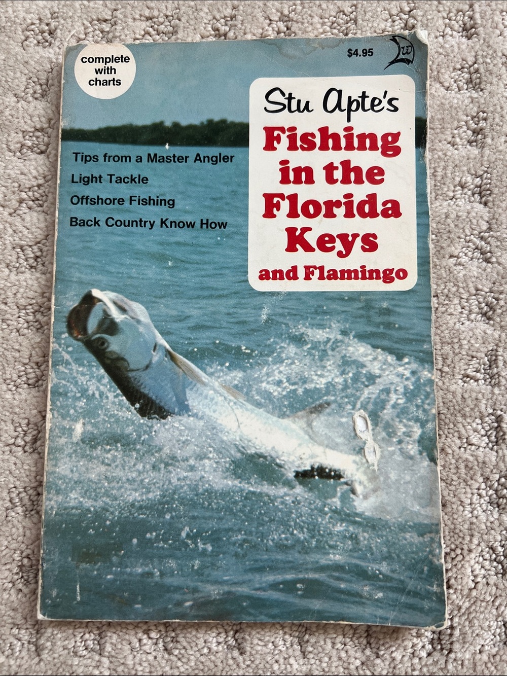 Stu Apte Fishing in the Florida Kets // VINTAGE